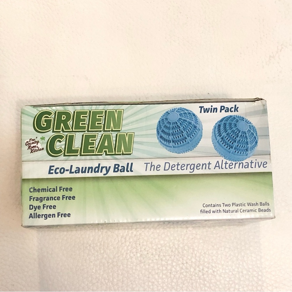 Green Clean Eco-Laundry Ball Twin Pack